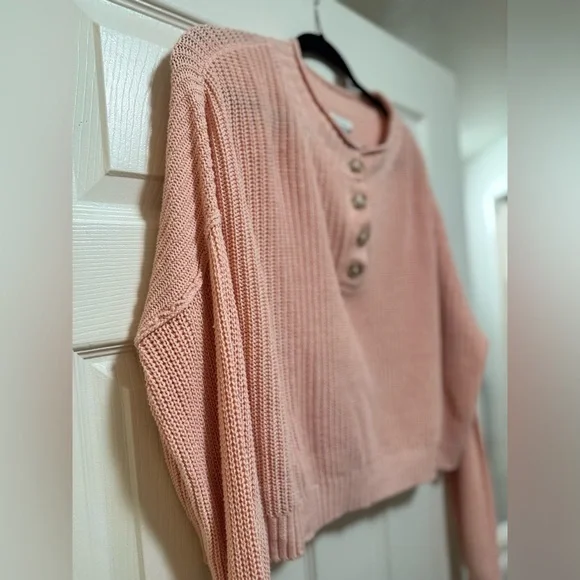 American Eagle Outfitters Henley Sweater - Picture 3 of 8